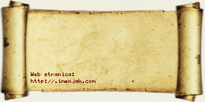 Jovana Gajović vizit kartica